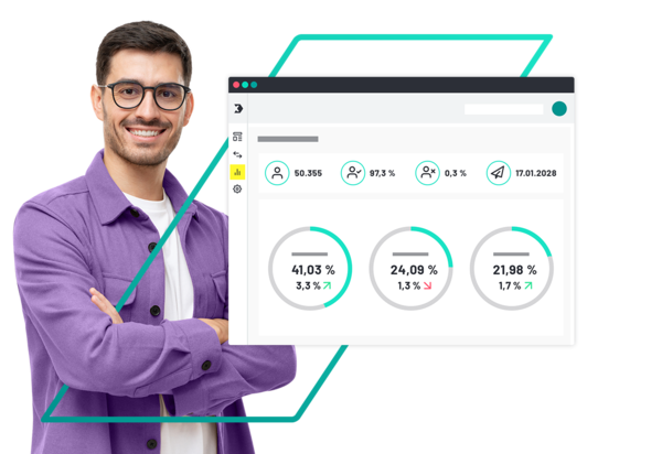 Inxmail E-Mail-Marketing-Plattform: Tracking und Reporting