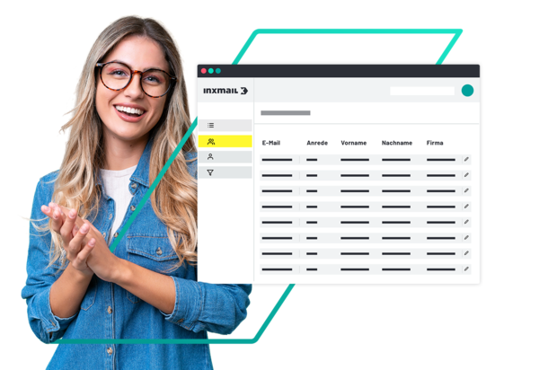 Inxmail E-Mail-Marketing-Plattform: Empfängerverwaltung